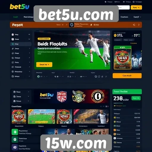 Experiência do usuário no site bet5u.com